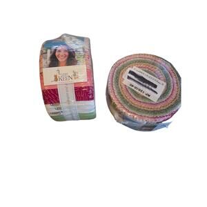 Amanda Niederhauser Leafy Keen Rolie Polie 2.5" Strips Jelly Roll Riley Blake‎